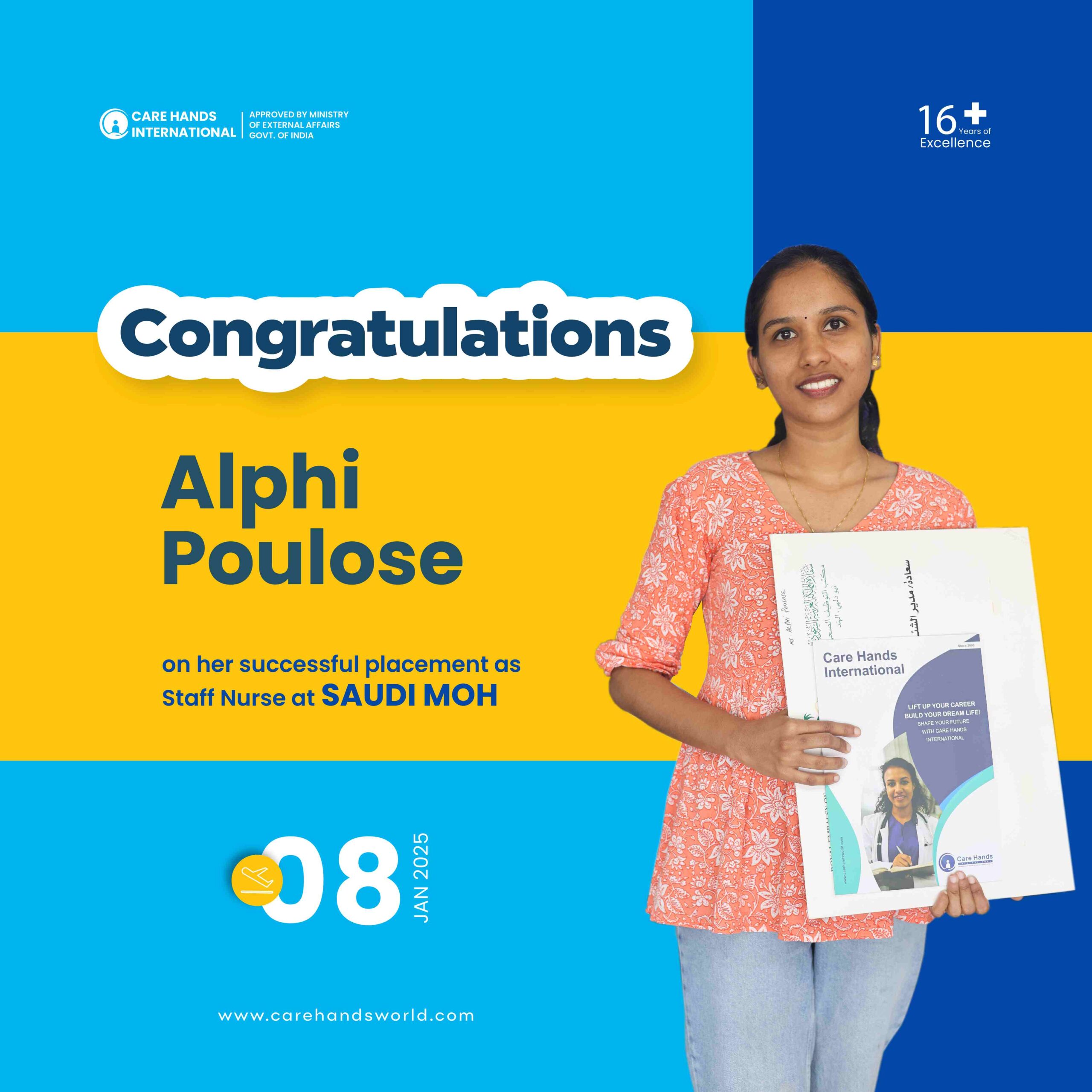 Congratulations Poster Alphi Poulose-01