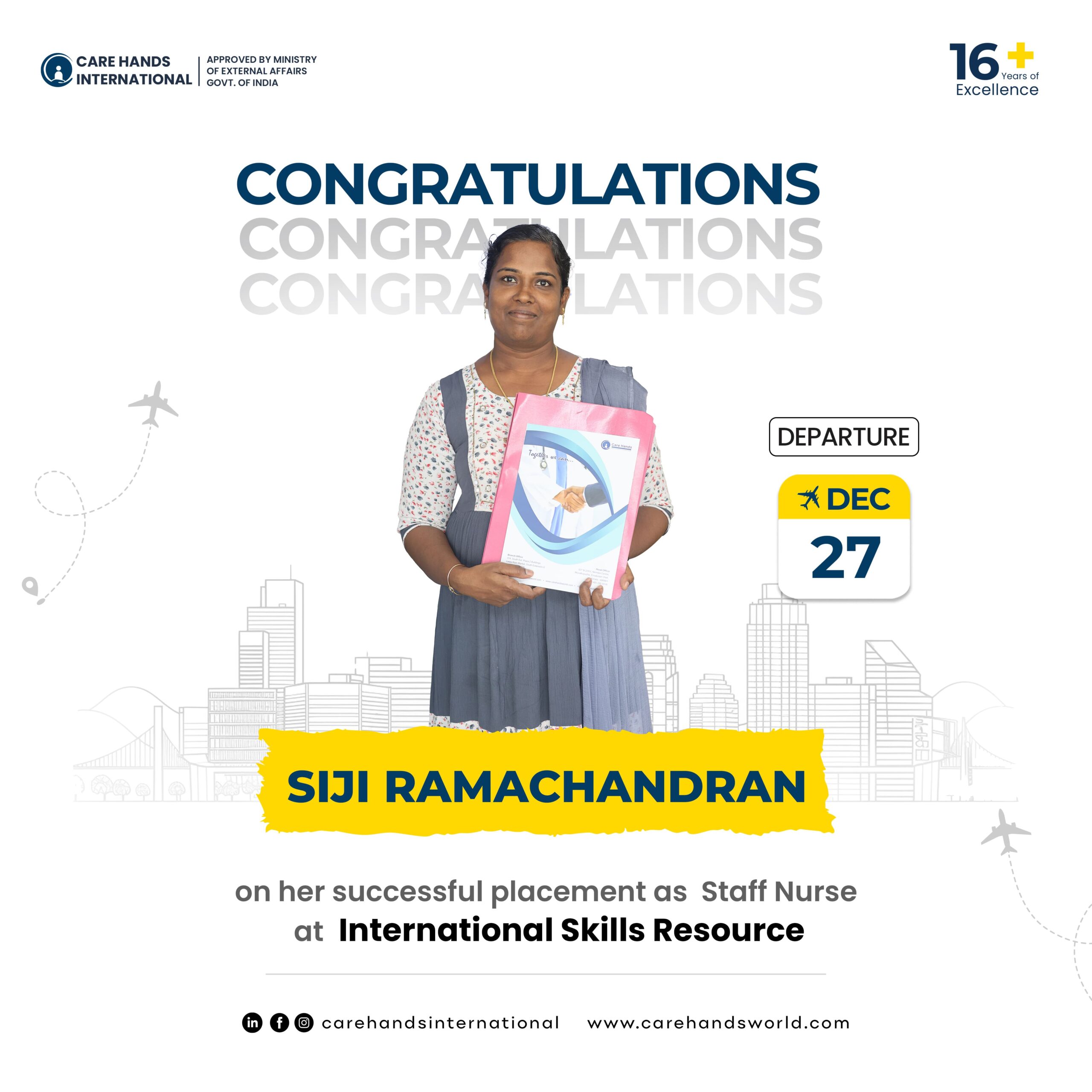 Siji Ramachandran International Skills Resource 27 December 2024